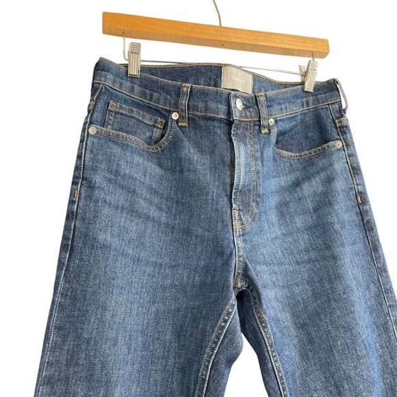 Everlane Slim Blue Jeans Mens Size 32x30 Stretch Denim Classic Everyday Basic - Picture 2 of 8